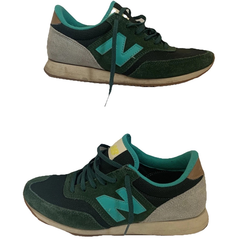 New Balance Womens 620 Capsule Woods CW620RWC Green Teal Running Shoes 8.5